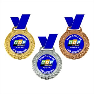 Medalha com 4cm de diâmetro M40001 - Imagem 1