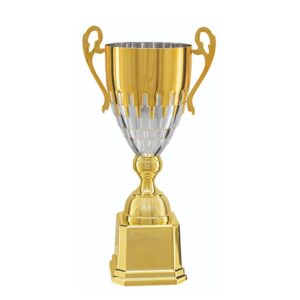 Taça em metal com 59cm 700976