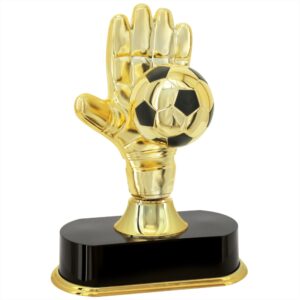 Troféu de goleiro luva com bola com 28cm 500520-FLGB-001-DDOPT - Imagem 1