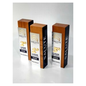 Troféu Bloco de Madeira - Ranking de Vendas