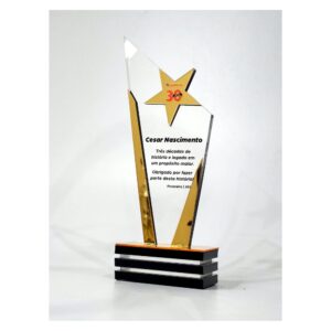 Troféu Estrela Dourada - Aniversário de Empresa
