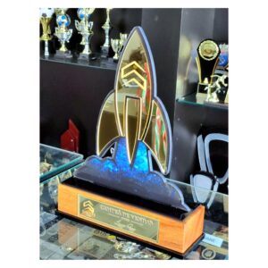 Troféu Foguete Espelhado - Campeã de Vendas