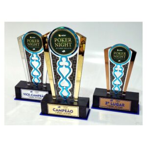 Troféu Naipe Espelhado Azul - Campeão