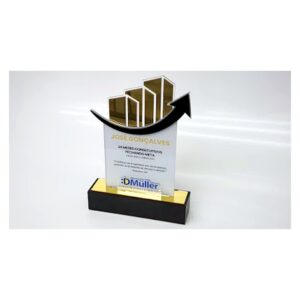 Troféu Seta Gráfico Personalizado - Metas