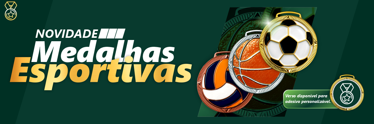 Medalhas Esportivas - Banner