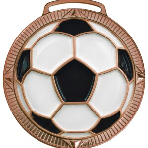 Medalha de Futebol com 7,5cm de diâmetro M75008 - Imagem 4