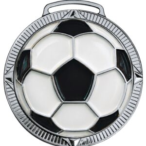 Medalha de Futebol com 7,5cm de diâmetro M75008 - Imagem 3