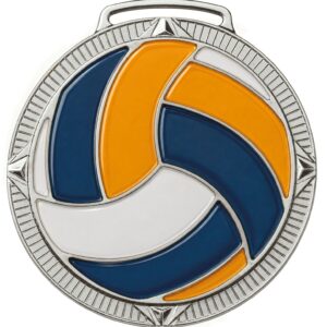 Medalha de Vôlei com 7,5cm de diâmetro M75006 - Imagem 3